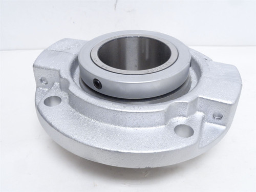 Sealmaster RFP308CCR; Piloted Flange Bearing 3-1/2"ID 4-Bolt