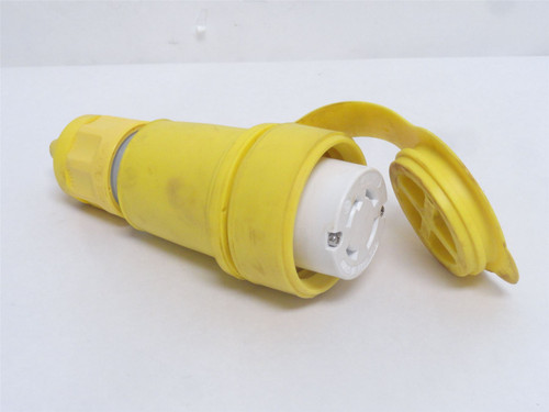 Hubbell HBL29W76; Watertight Connector: L16-30R; 30A; 480VAC