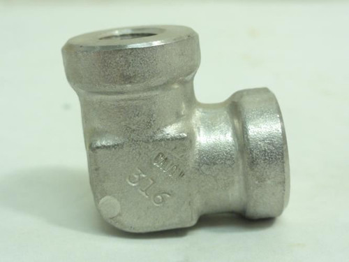 MFG- 2-2 FE-SS; Pipe Elbow; 90Deg; SS-316 1/8 FNPT