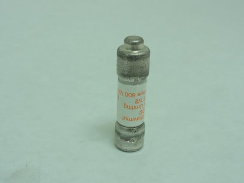 Ferraz ATMR 3-1/2; Fast Acting Fuse; 3-1/2A; 600VAC