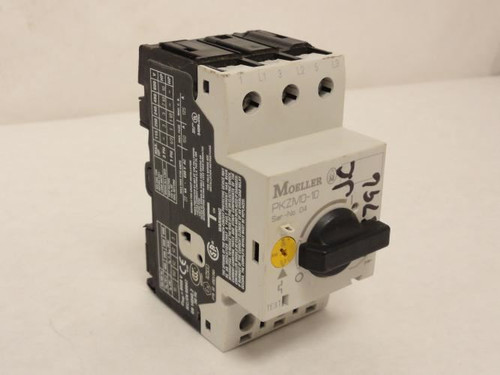 Moeller PKZM0-10; Manual Starter 6.3-10A 3P 600VAC