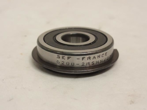 SKF 6200-2RSNRJEM; Ball Bearing; 10mm ID x 30mm OD x 9mm Wide