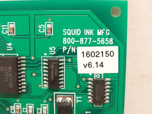 Squid Ink 1602150; CPU Board Assembly