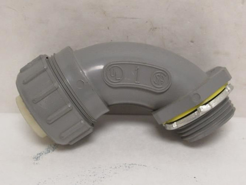 Arlington NMSC90100; Lot-2 Screw On Connector; 90Deg; Size: 1"