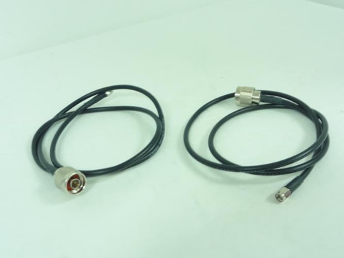 Laird 10Y1 E318827; Lot-2 Coaxial Cable 5850; RG58U; 20AWG; 3ft