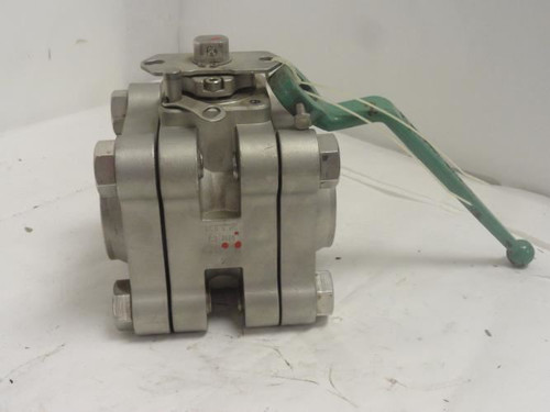 Kitz AKU3TFZM-FS; Ball Valve SS; 2" Socket Connection; 1000WOG