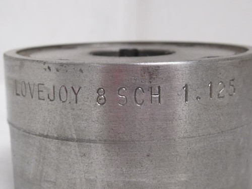 Lovejoy 8SCH 1-1/8; Sleeve Coupling Hub 1-1/8"ID NO BOLTS