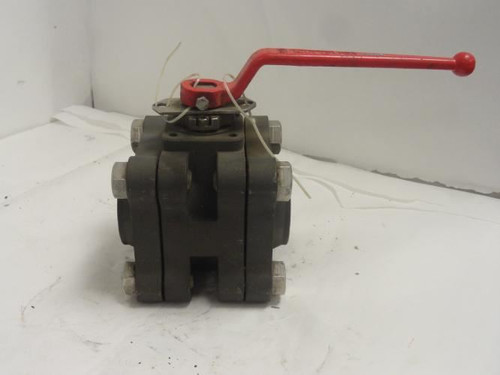 Kitz AKSC3TFZM-FS; Ball Valve; 2" Socket Connection; 1000WOG