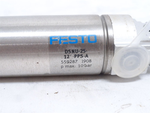 Festo DSNU-25-12-PPS-A; Air Cylinder 559287 25mmID x 125mm Stk