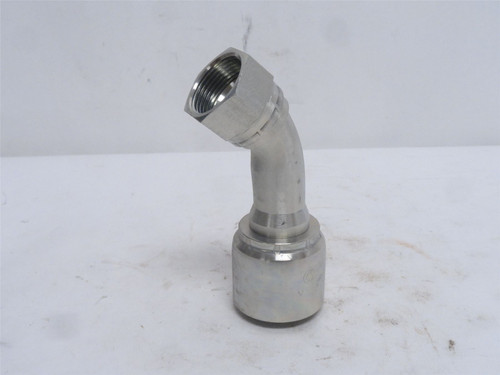 Continental B2-JCFX45-1616; Crimp Fitting ;45Deg Elbow; 1 JIC