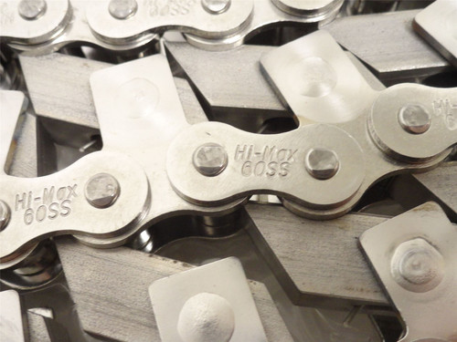 Hi-Max 60SS-Specialty-Chain; Conveyor Chain #60; SS; 10' Long
