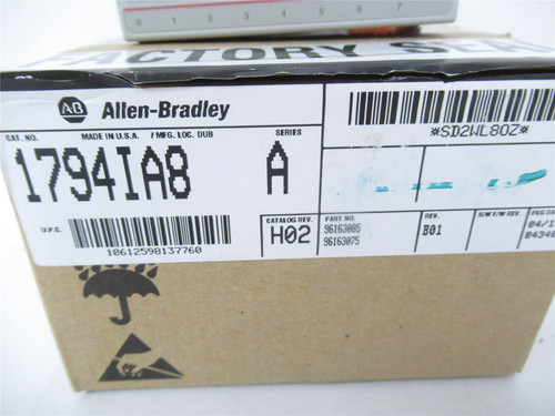 Allen-Bradley 1794IA8; MODULE 8 INPUT 120VAC Series A