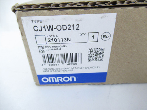 Omron CJ1W-OD212;  ExpansionModule 16 Sourc Output 24VDC 0.5A