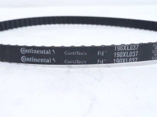Continental 190XL037; Timing Belt 19" Long; 3/8" Wide; 95 T