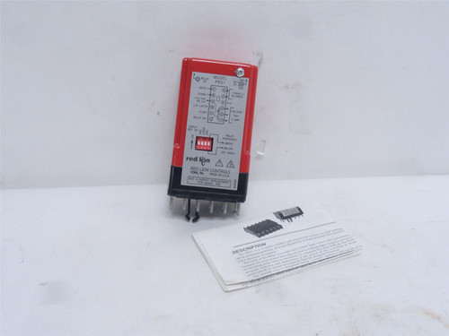 Red Lion PRS10101; Speed Switch; 1-10 HZ 115V; 12-Pin