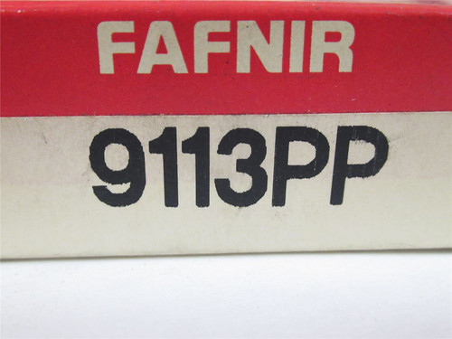 Fafnir 9113PP; Deep Groove Ball Bearing; 65mmID; 100mmOD
