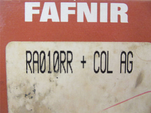 Fafnir RA010RR+COL AG; Ball Insert Bearing; 0.6250"ID