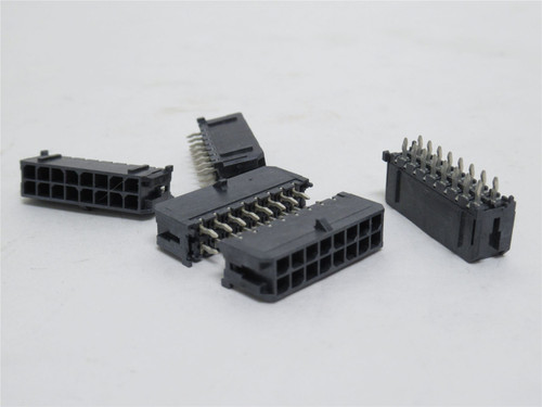 Molex 43045-1614; Lot-5 Header Connector; 16Pos; 2-Row; 600V