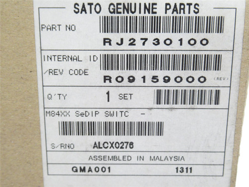 Sato RJ2730100; Dip-Switch HG300401B; DSW PCB Set
