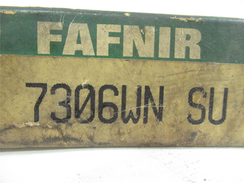Fafnir 7306WN SU; Angular Contact Ball Bearing;30mmID; 72mmOD