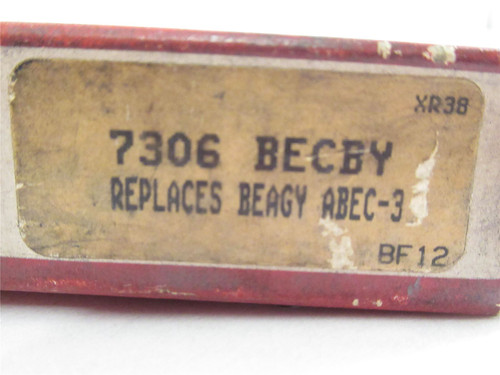 SKF 7306 BECBY; Angular Contact Bearing;30mmID; 72mmOD; 19mmW
