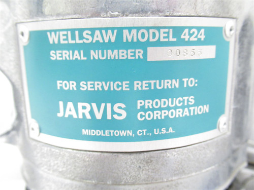 Jarvis 4005242; Reciprocating 8" Air Saw For Meat/Bone