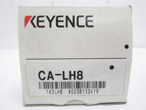 Keyence CA-LH8; High-Resolution Low-Distortion Lens; 8mm