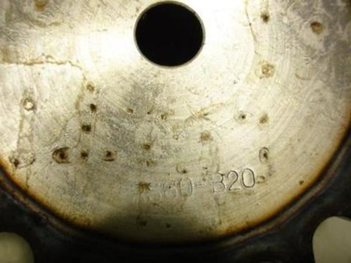 Tsubaki RS60-B20-5/8NK; Sprocket # 60 20T 5/8"ID NO Keyway