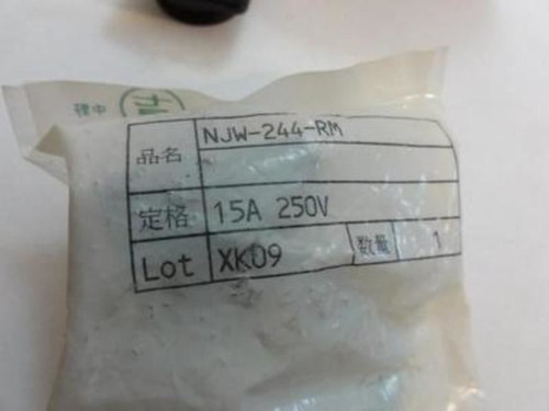 Nanaboshi NJW-244-RM; LOT-5 Circular Connector; 4 Pin; 15A; 250V