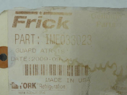 Frick IME033023B; Metal Fan Guard; Size: 18"