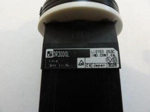Fuji DR30DOL-H4R; Dome Pilot Light; 100-110V 50-60 Hz