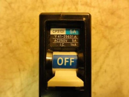 Fuji Electric CP31DI5; Circuit Protector 5A 250Vac