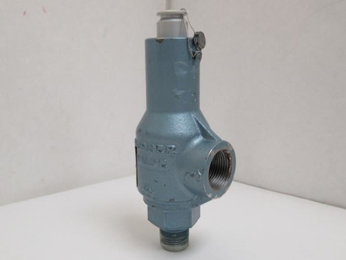 Mercer Valve 12D51V07U1; Safety Valve; Ser: 9100; 3/4 x 1Npt