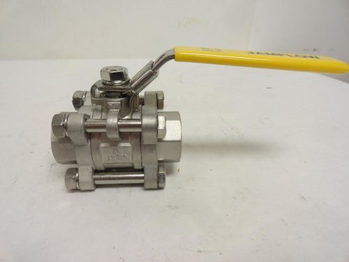 JAMFLOW YK-531-SS; Ball Valve; SS; 3/4 NPS; 1000WOG