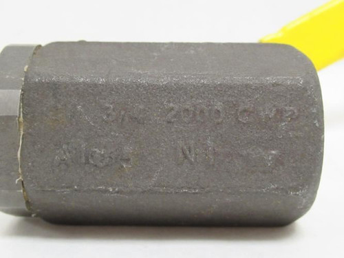 Apollo 73A10401A; Manual Inline Ball Valve; 3/4NPT; 2000WOG