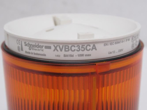 Telemecanique XVBC35CA; Amber Stack Light Base; 230V; 10W