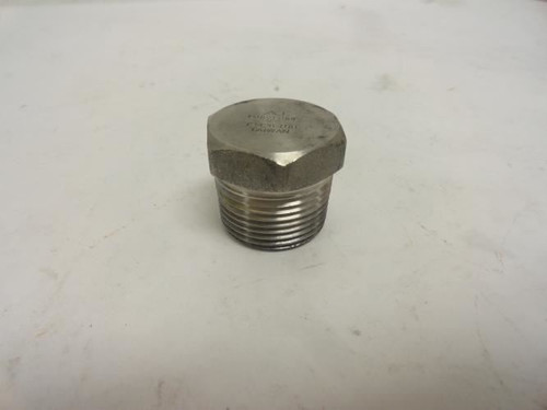 Industry-STD 6JK51; Hex Plug; SS-316; 1NPT; 300PSI; Class 150