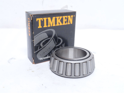 Timken 25580; Tapered Roller Bearing Cone; 1-3/4"ID x 1" Wide
