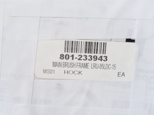 Lewis Machine LRU-05LDC-15; Main Brush Frame SS; 24-1/8" Long