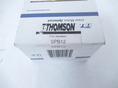 Thomson SPB12; Pillow Block Bearing .75"ID Self Aligning