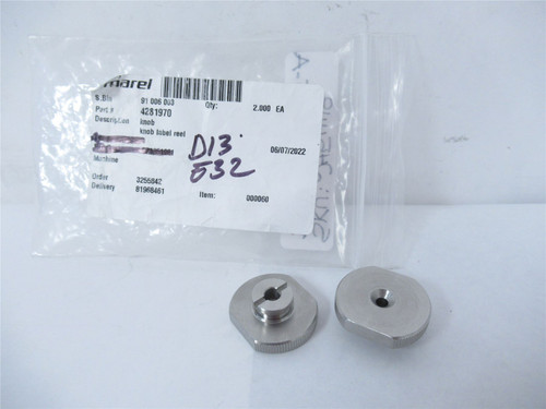 Marel 4281970; Lot-2 Knob Label Reel