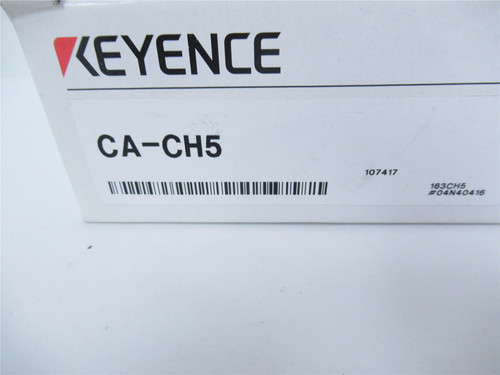 Keyence CA-CH5; Camera Cable 5m  Intuitive Vision System