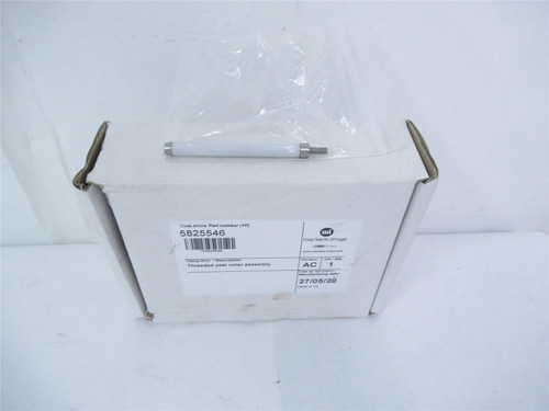 Markem 5825546; Threaded Peel Roller Assembly