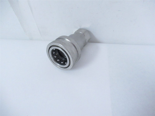Dixon 6HF6-S; Female Hydraulic Coupler SS 3/4"NPTF