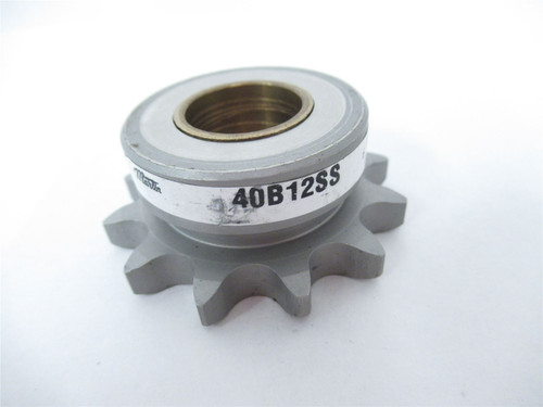 Martin 40B12SSidler; Idler Sprocket #40Chain 12 Teeth .75" ID