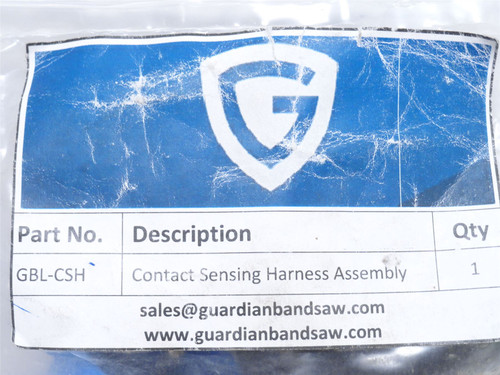 Guardian Bandsaw GBL-CSH; Contact Sensing Harness Assembly