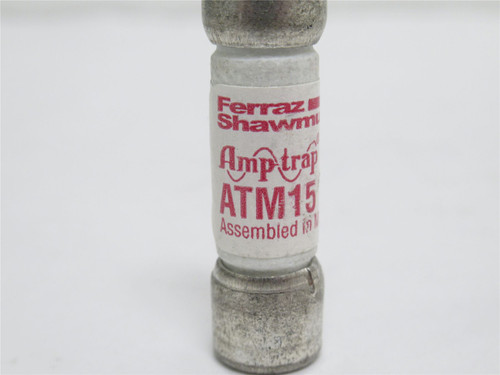 Ferraz-Shawmut ATM15; Lot-2 Time Delay Midget Fuse 15A 250VAC