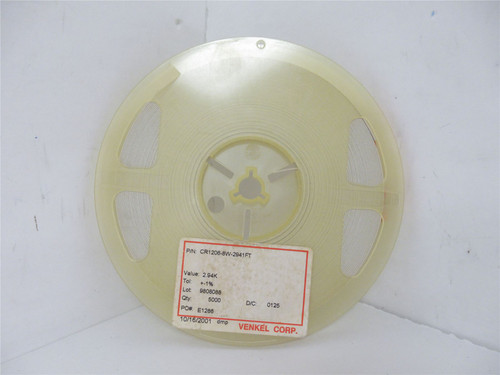 Venkel CR1206-8W-2941FT; Lot-4800 Chip Resistor; 2.94Kohm
