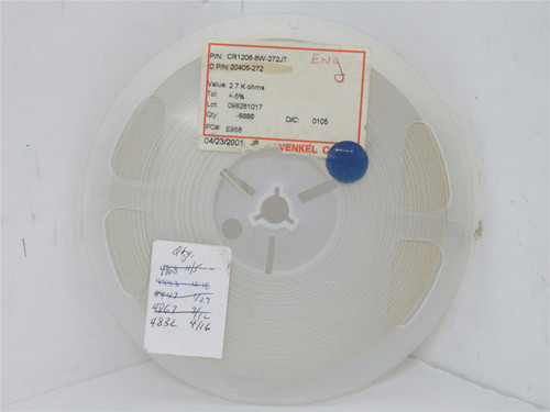Venkel CR1206-8W-272JT; Lot-4700 Chip Resistor; 2.7Kohms