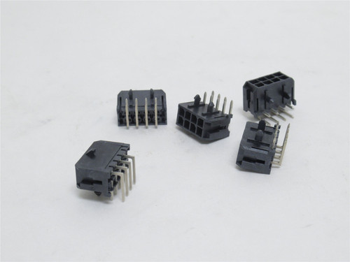 Molex 43045-0802; Lot-5; Header; RA; 8-Pin; 8.5A
